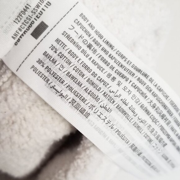 Abercrombie & Fitch SOFT A&F Essential Popover Hoodie XXL Light Heather Gray $70 - Picture 11 of 16